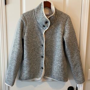 EUC Cozy Columbia ladies  fleece lined jacket.like new.